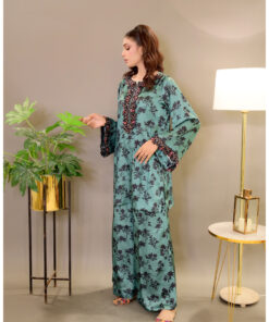 Alternative view of Botanic Charm – Luxury Floral 3-Piece Outfit UK