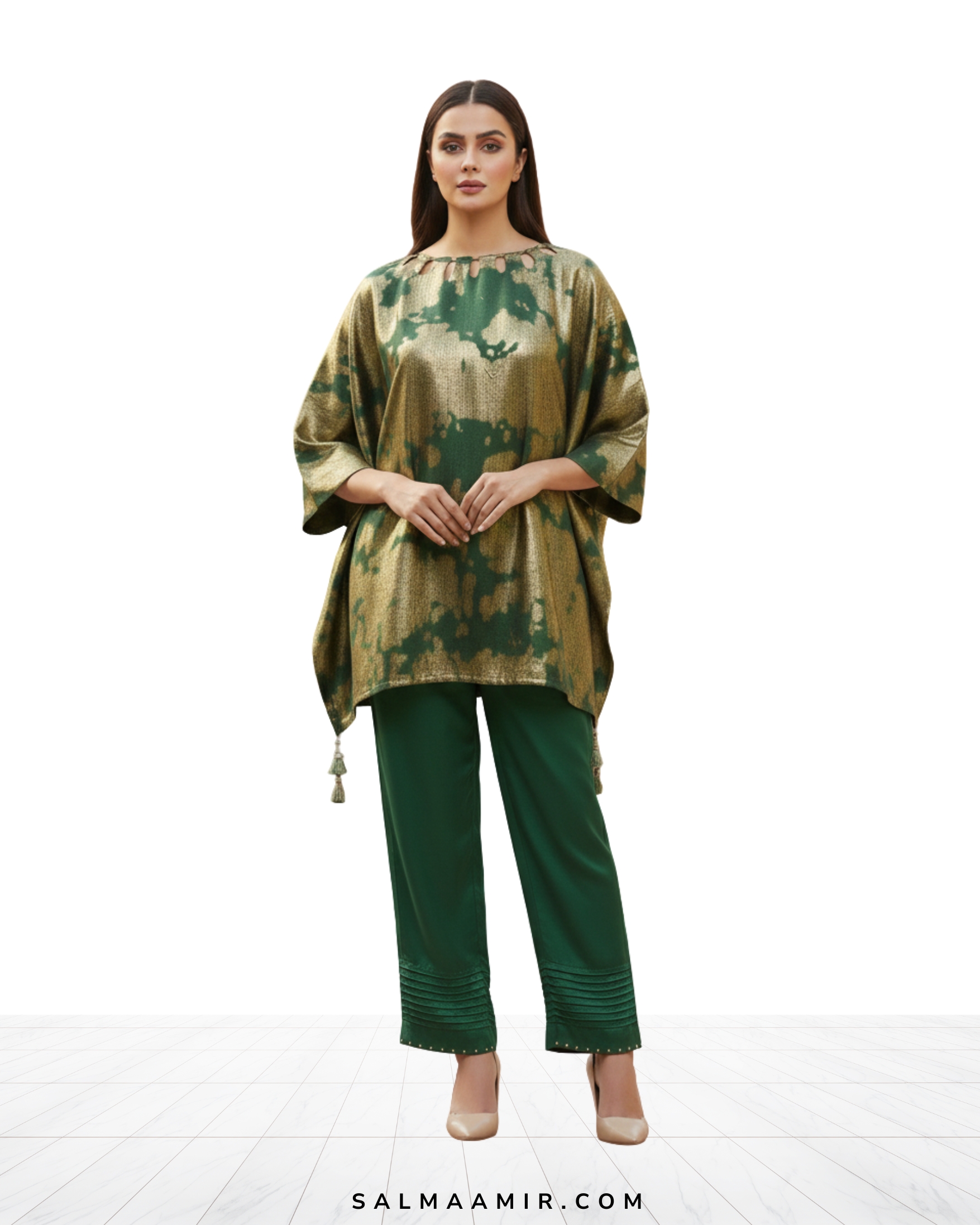 Metallic Aura – Luxury 3-Piece Pret Suit UK - Image 4