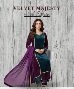 Alternative view of Velvet majesty – Luxury Velvet 3-Piece Suit